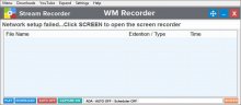 WM Recorder 16 захват аудио и видео потоков.